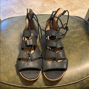 Lucky Brand Black Sandals